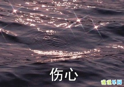 经典伤心短句 伤感经典说说短句